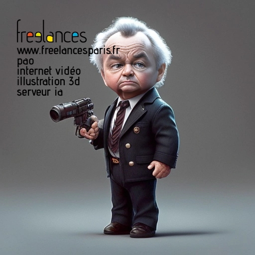 Pao mise en page internet vidéo illustration 3d serveur image IA générative AI freelance paris studio de création magazines 95EZRTB1